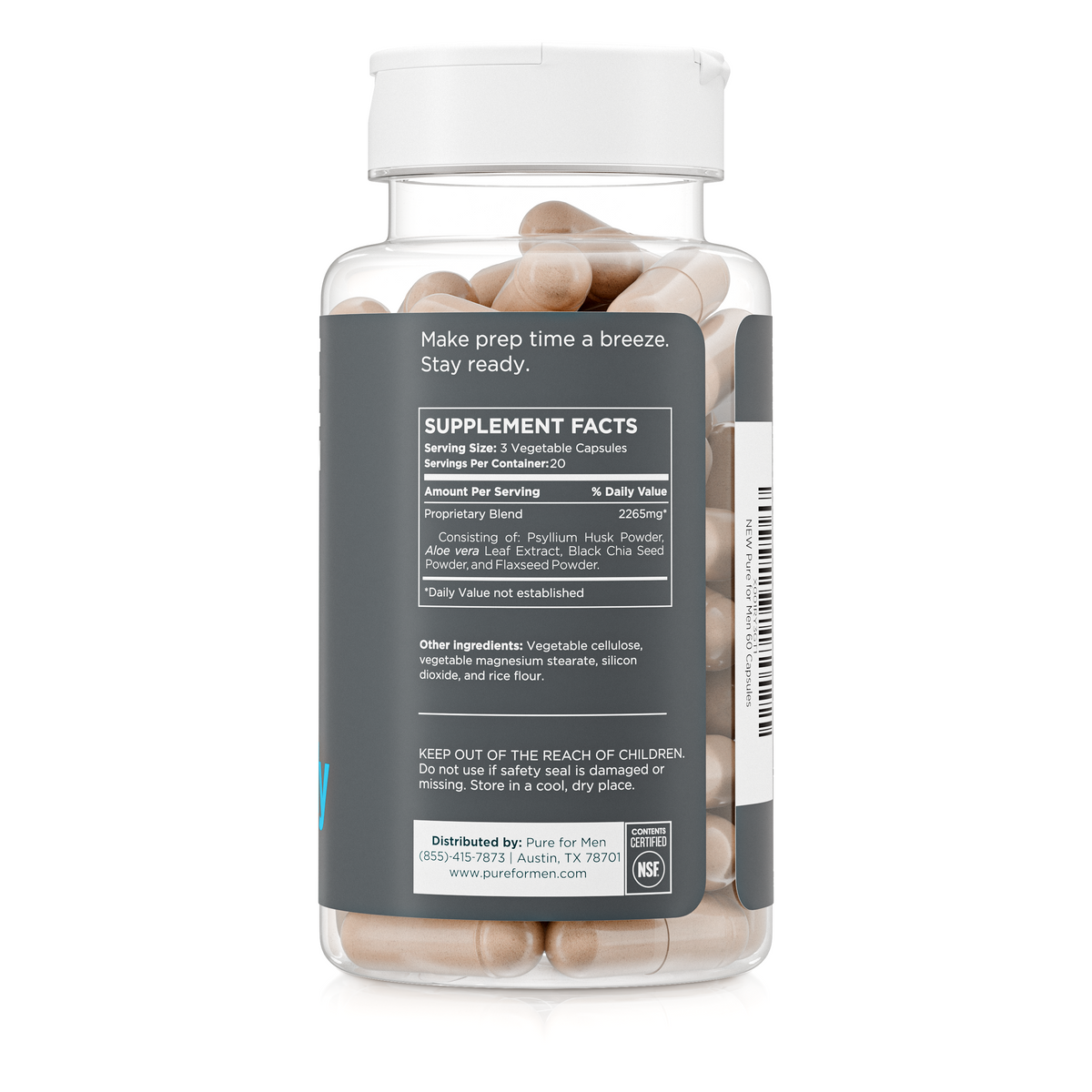 Stay Ready Fibre Capsules - EU