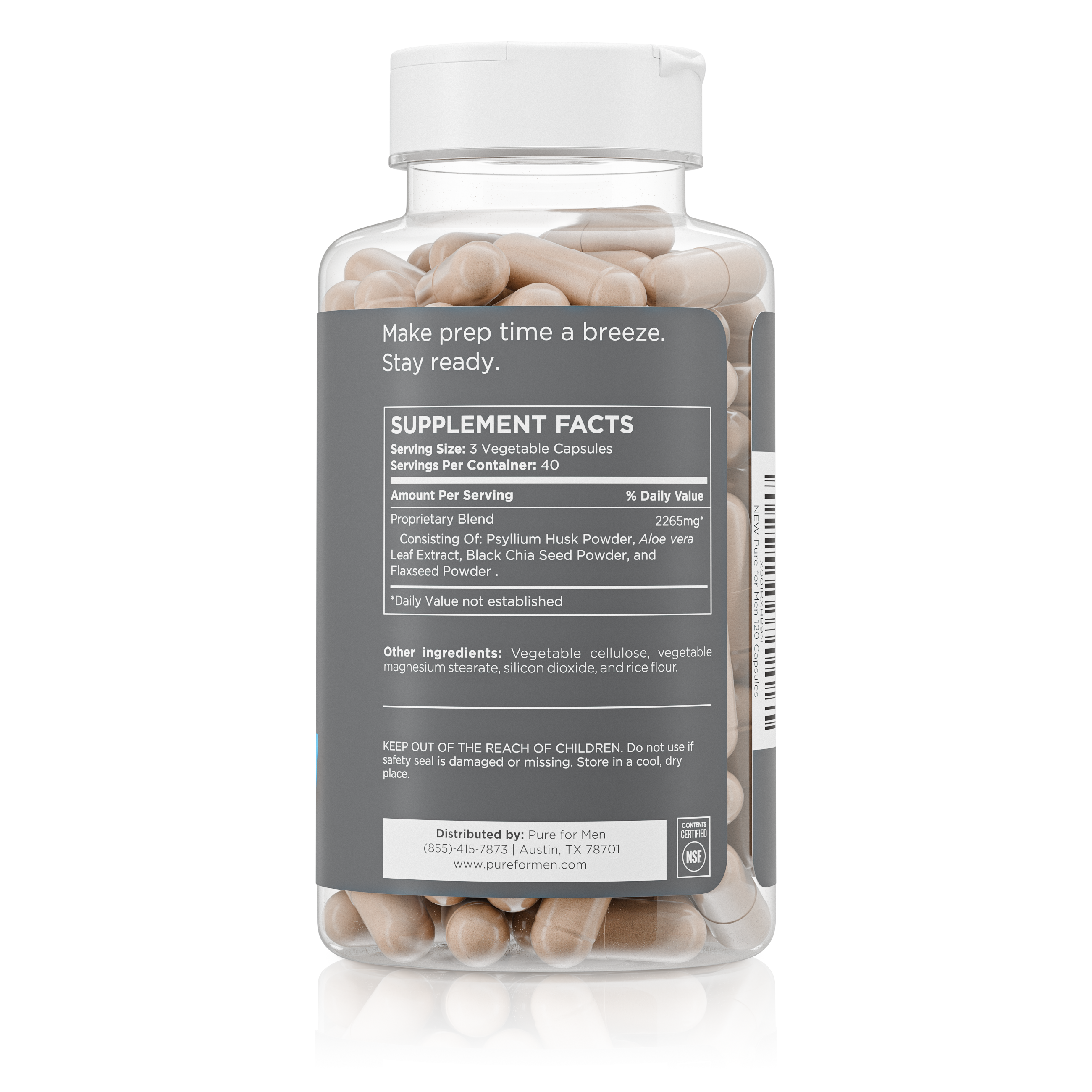 Stay Ready Fiber Capsules