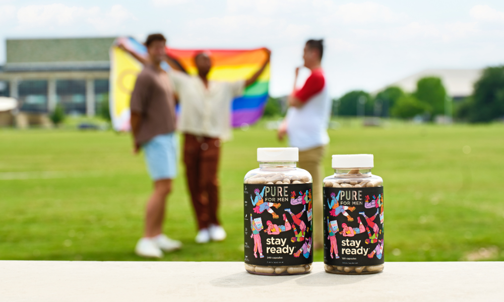 Pause the Play: Our Pride Bottle with Artist Adam Dalton Blake