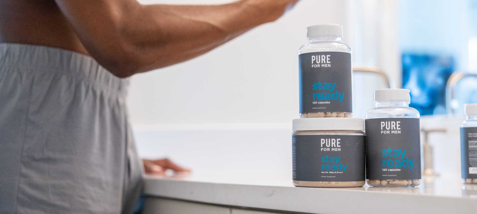 Pure for Men Subscription Collection Hero Image 2000x900